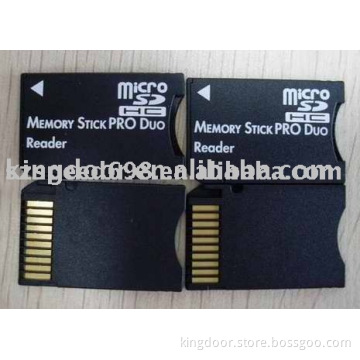 micro sd to memory stick pro duo adapter with 1 slot